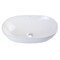 Eago EAGO BA352 23" OVAL CERAMIC ABOVE MOUNT BATHROOM BASIN VESSEL SINK BA352 - alternate 2